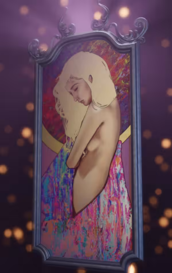 Dreamy woman