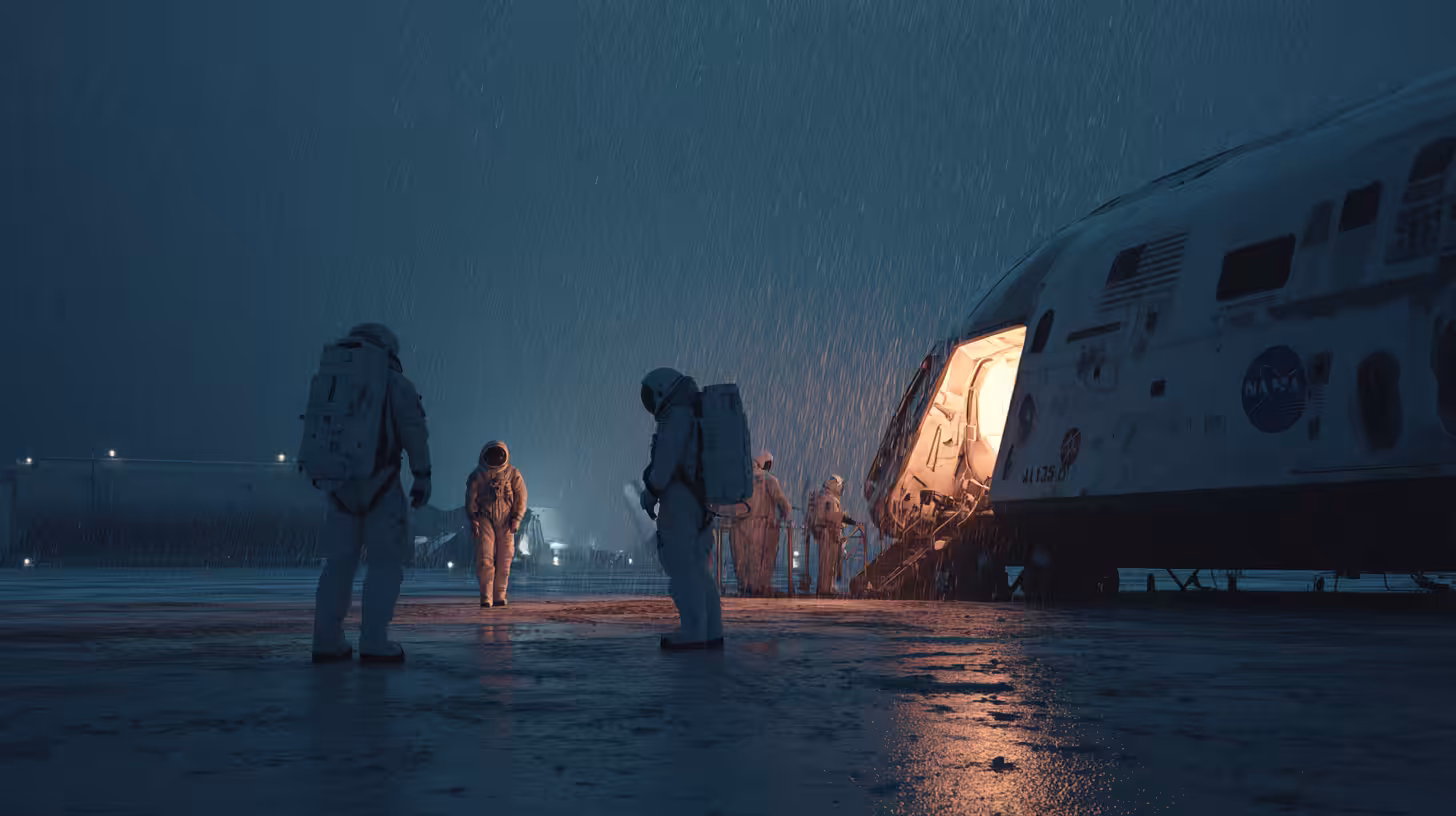 SPACE VOYAGE VOLUME 8: Departure in the Rain