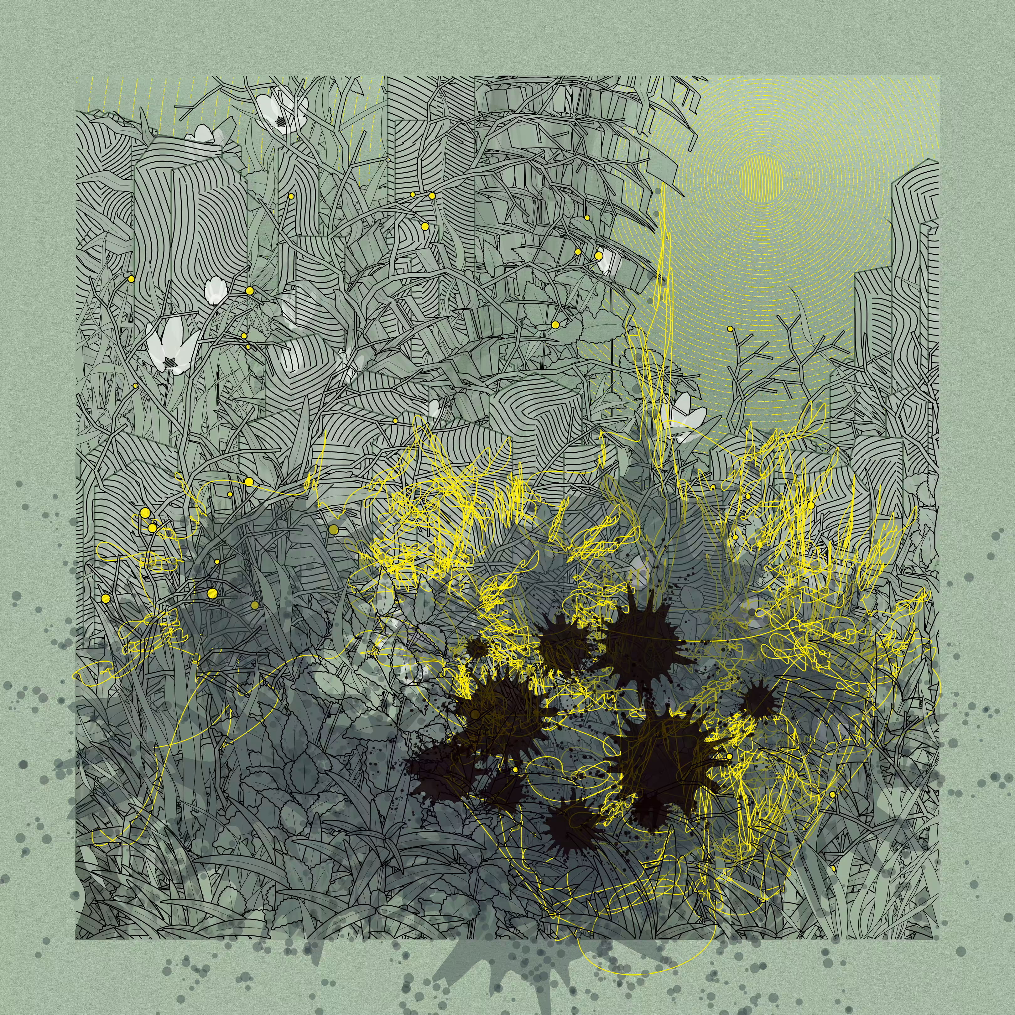 Landscape with Carbon Capture #7836