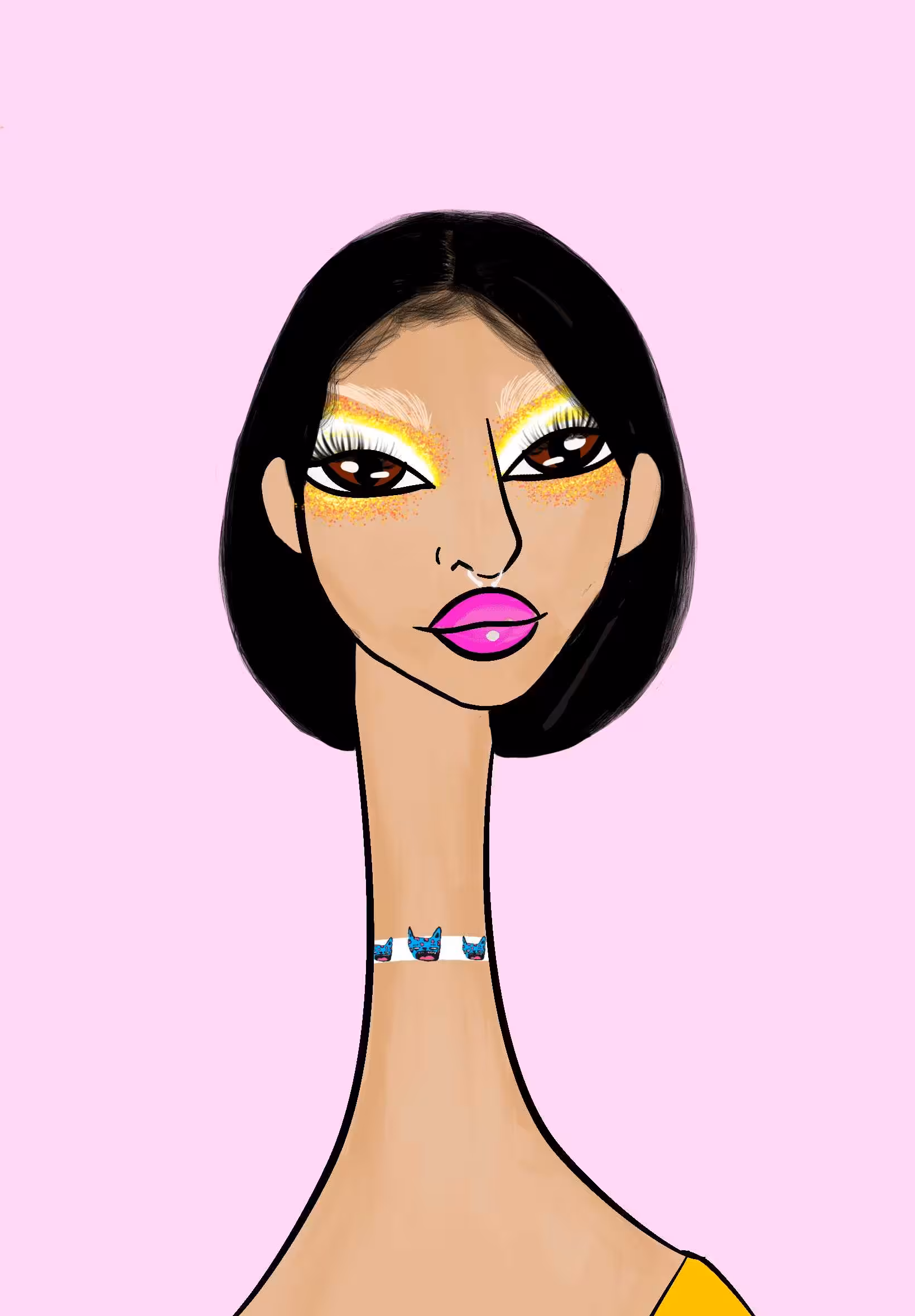 Long Neckie Ladies: Long Neckie Lady #57