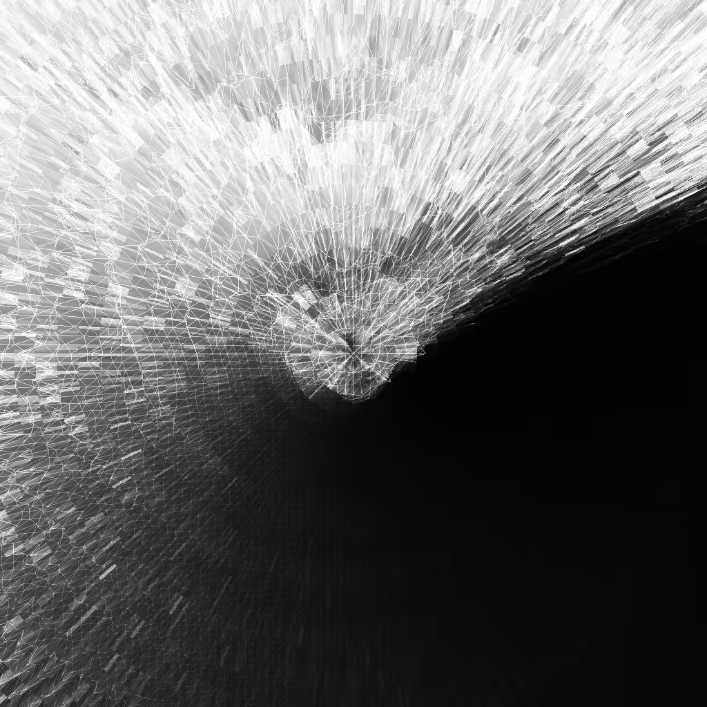 glass vortex darkness
