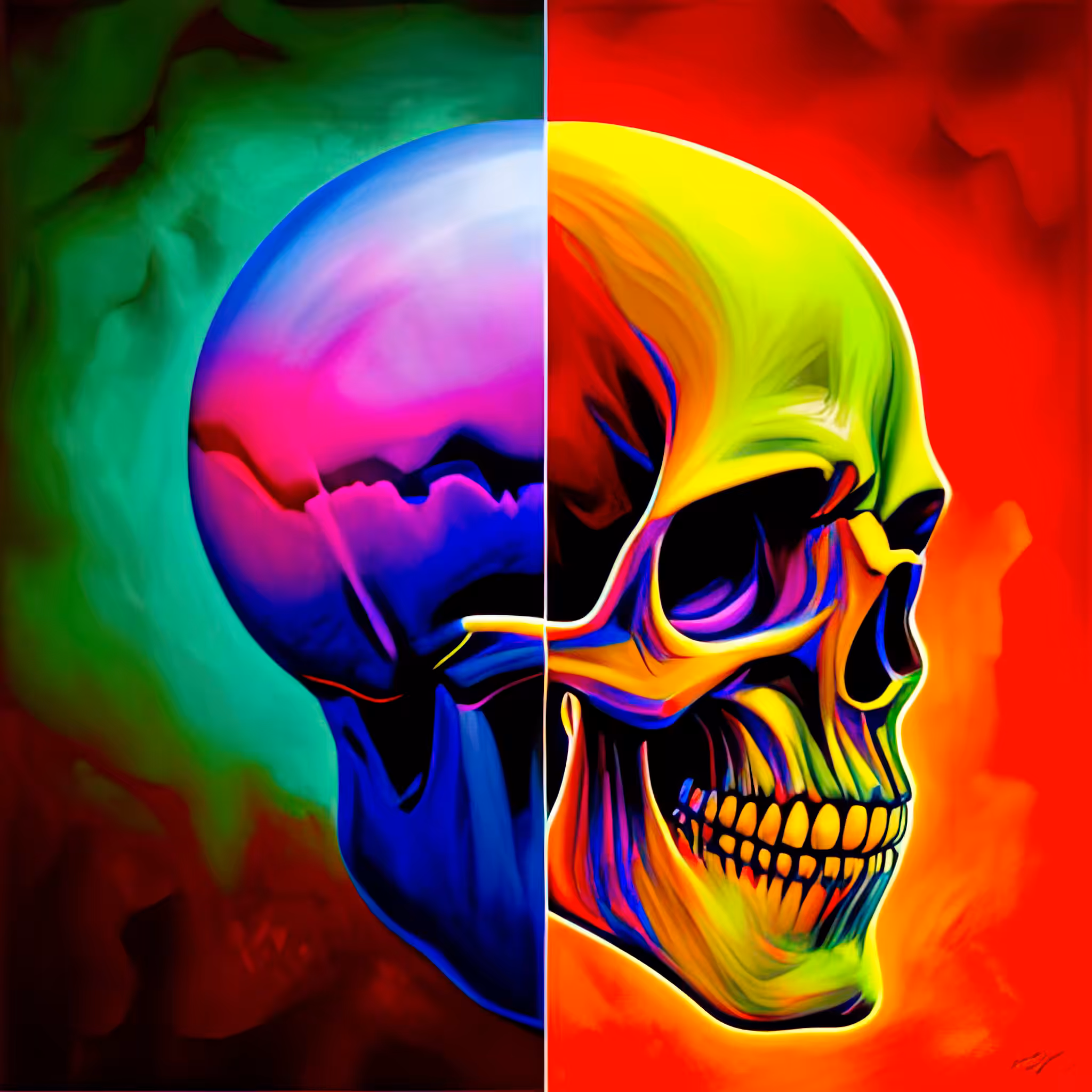 Head Case - A Color Study: Head Case #144