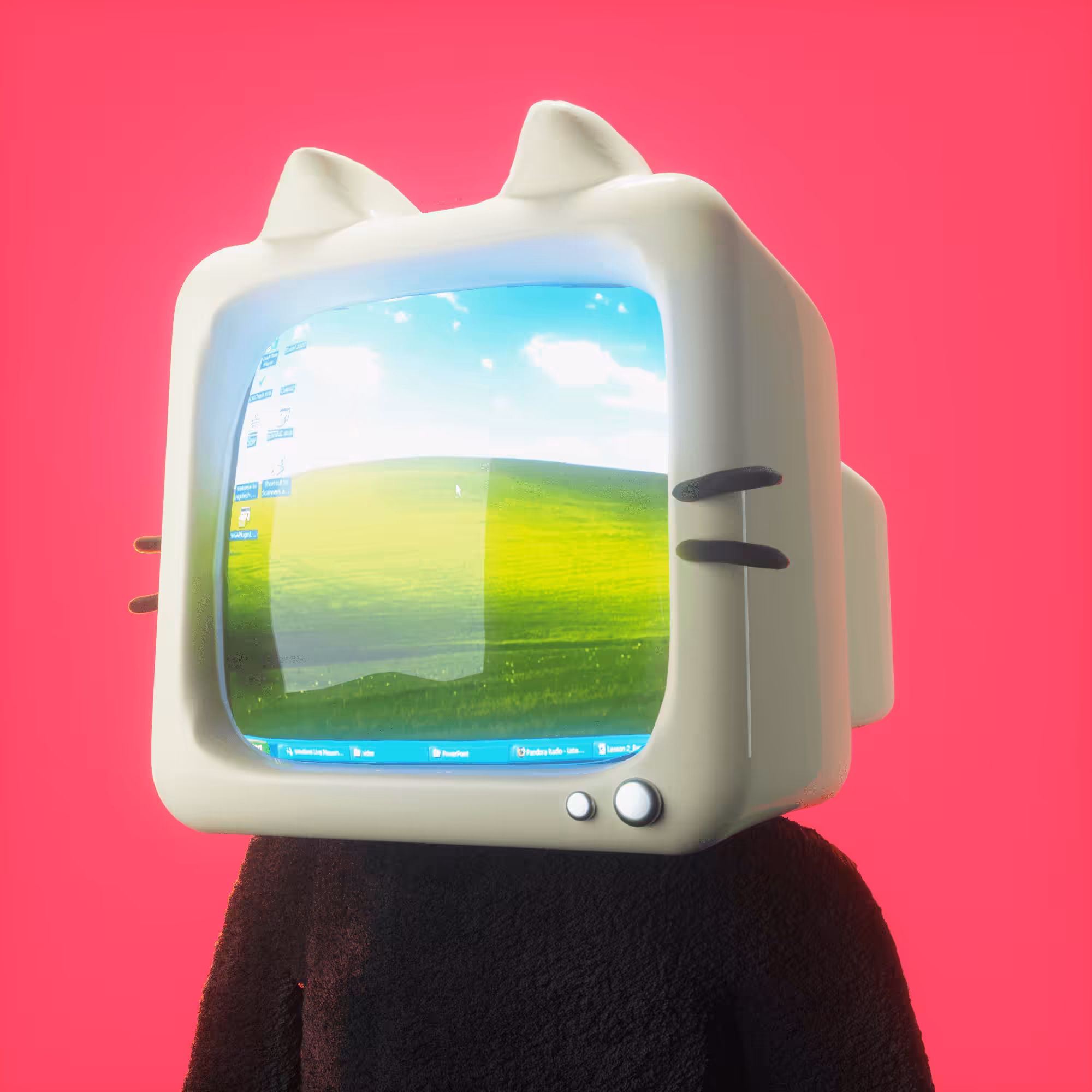 Cool Cat 3D #549
