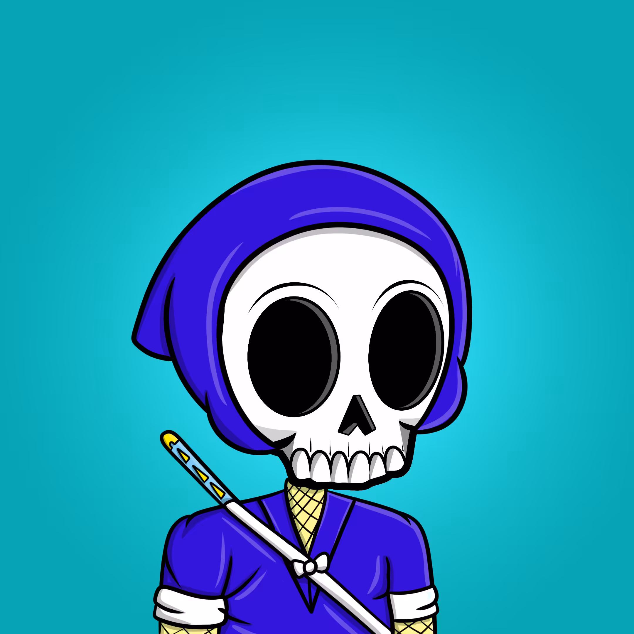 Edgar The Skeleton - Ninja Hattori #414