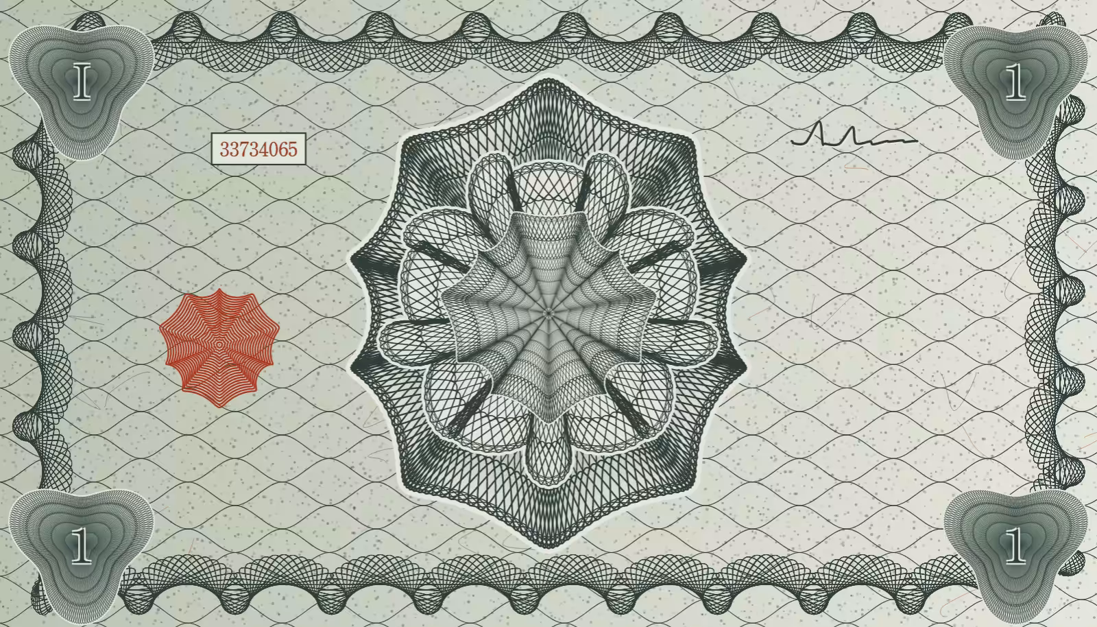 Uncirculated Fake Internet Money #24