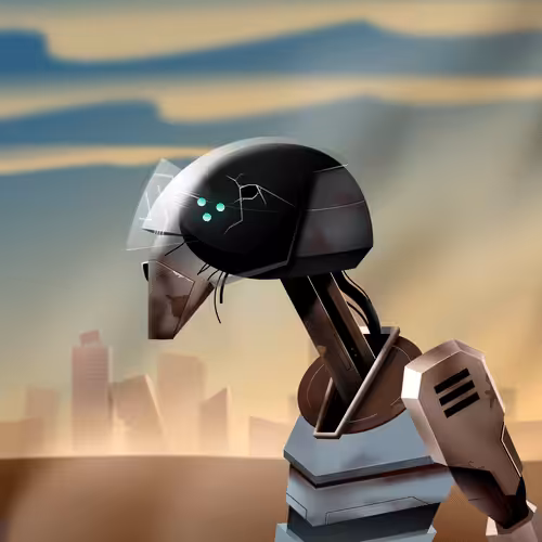 Savage Droids: COMMUNITY Dark Droid B-0601