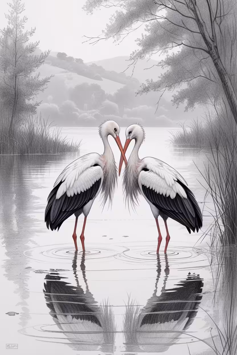 The Happy Valley: Storks in love