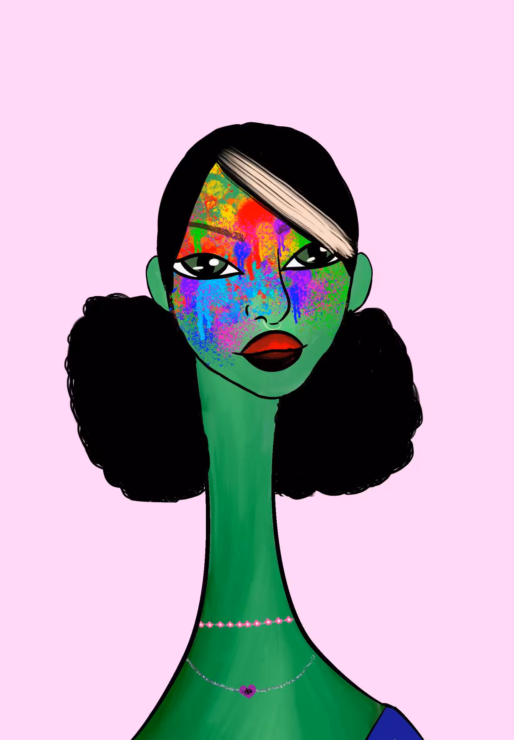 Long Neckie Ladies: Long Neckie Lady #2356