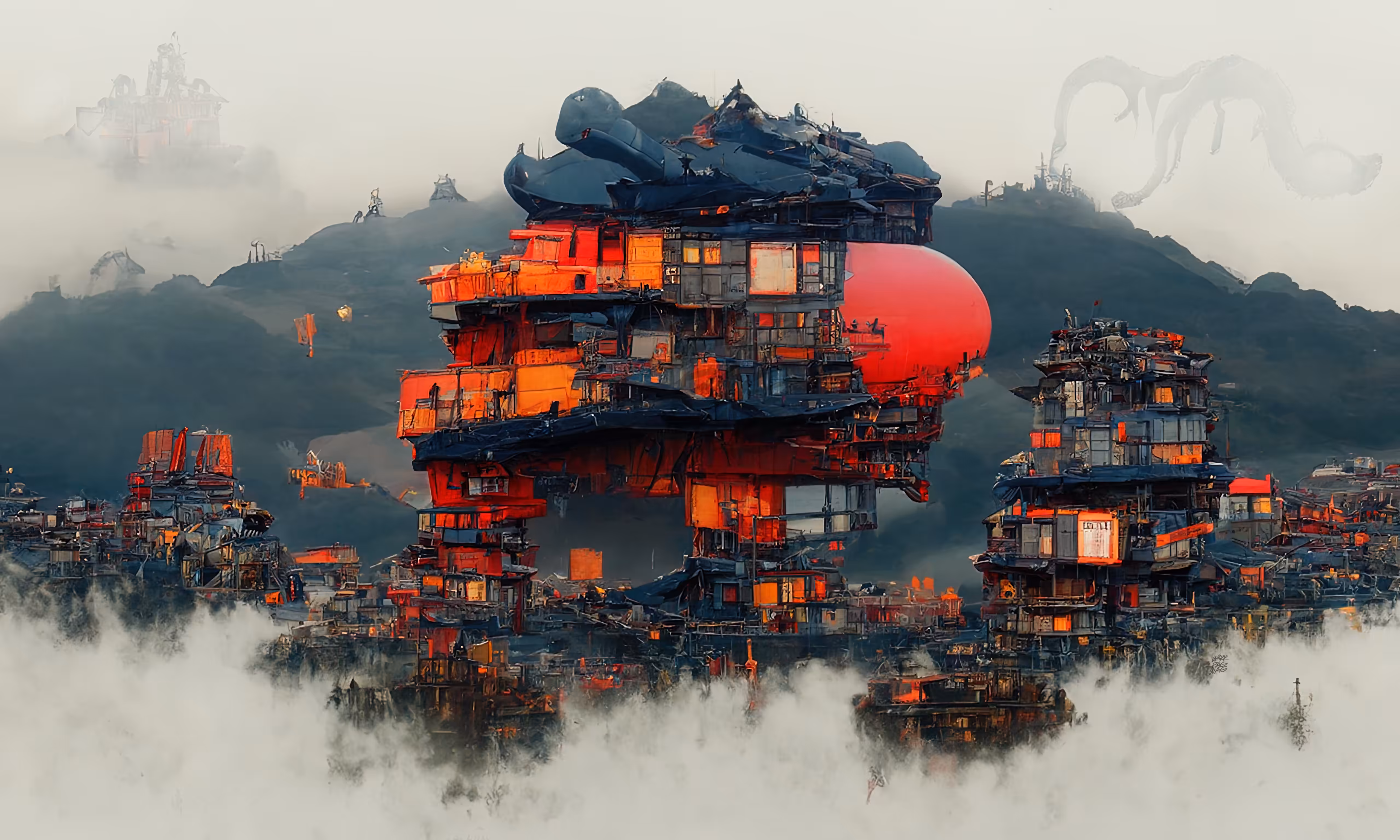 Floating Buildings 01