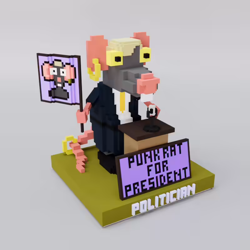Punk Rat Next Generation 026 Politician