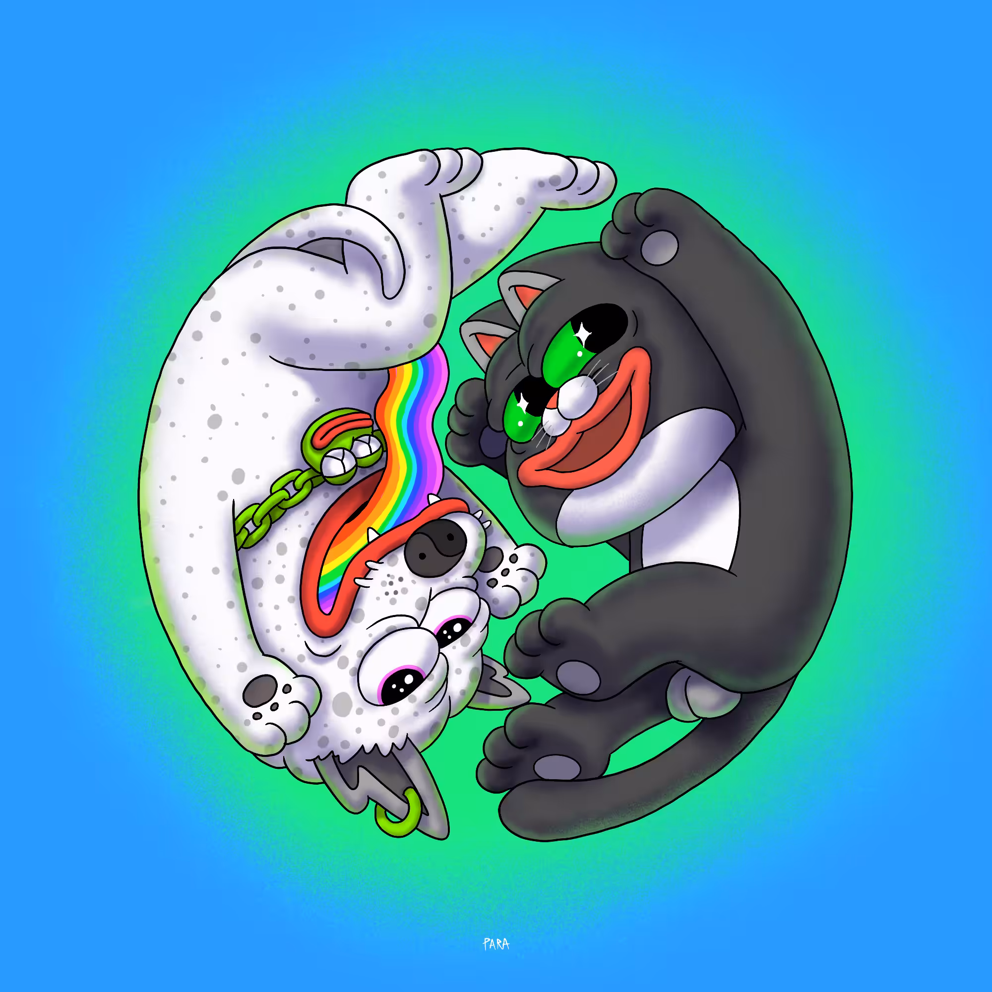 ZEUS Pepe's Dog & Pepe Cat