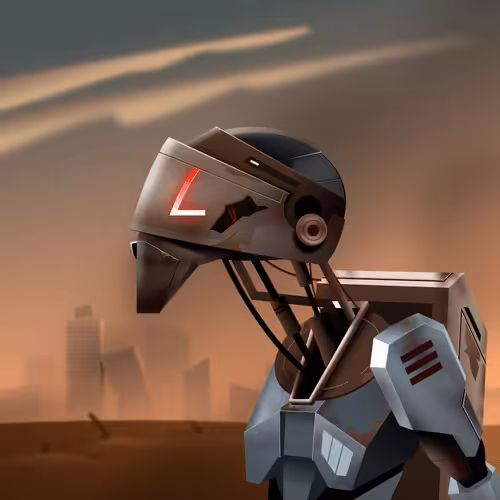 Savage Droids: THEOS Scout Droid B-0120