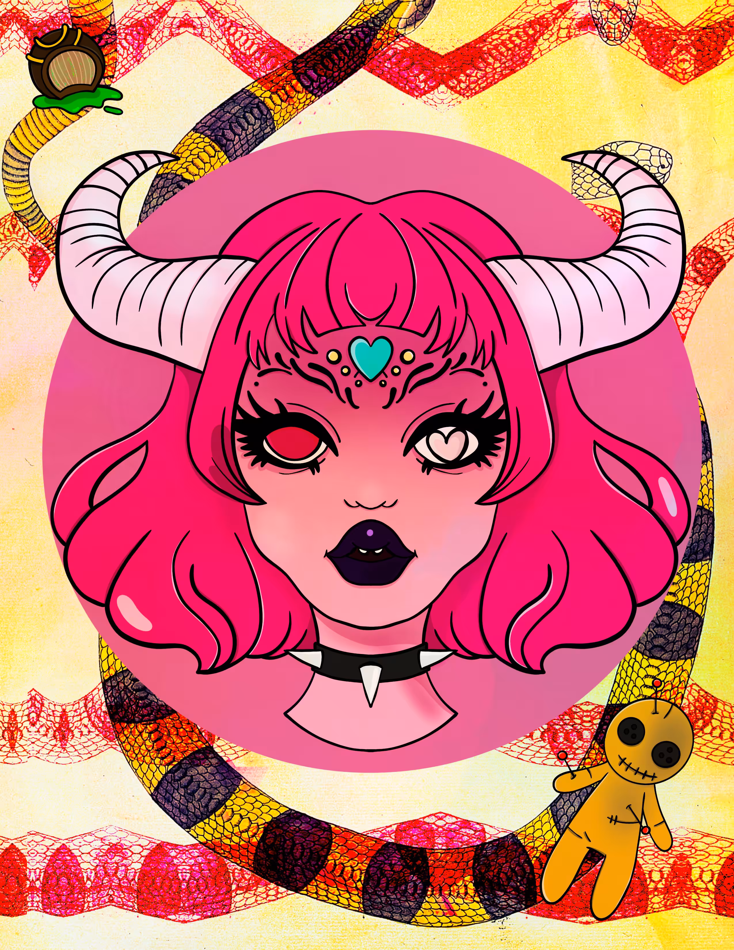 Creepy illustrations: Your type