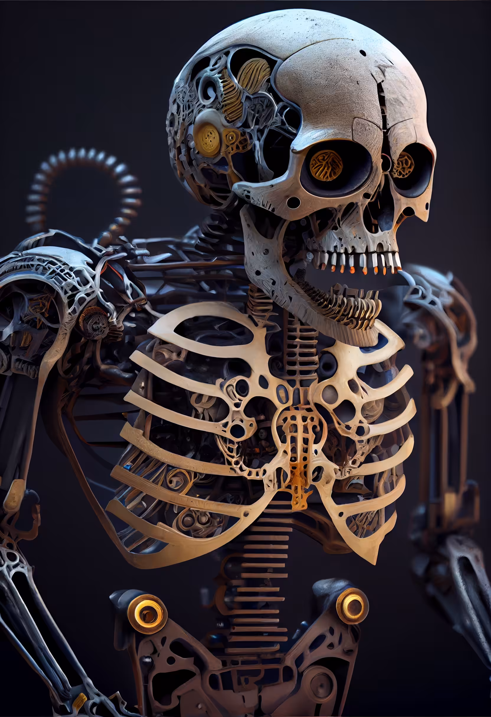 Robot skeleton