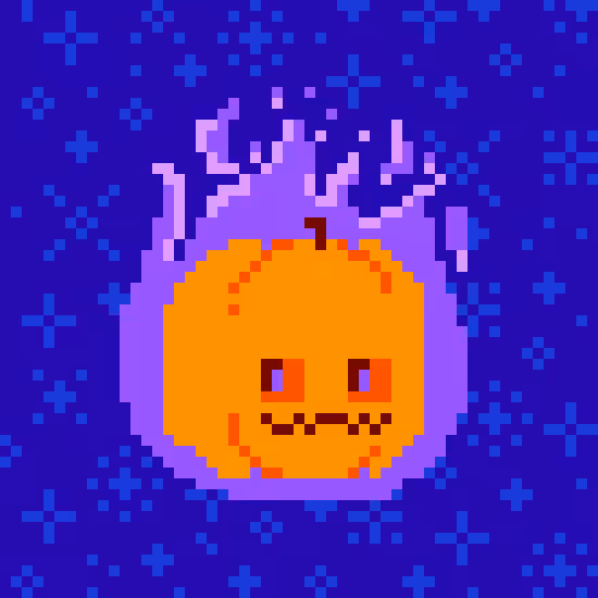 Spooky icon #2 - Pompkeen