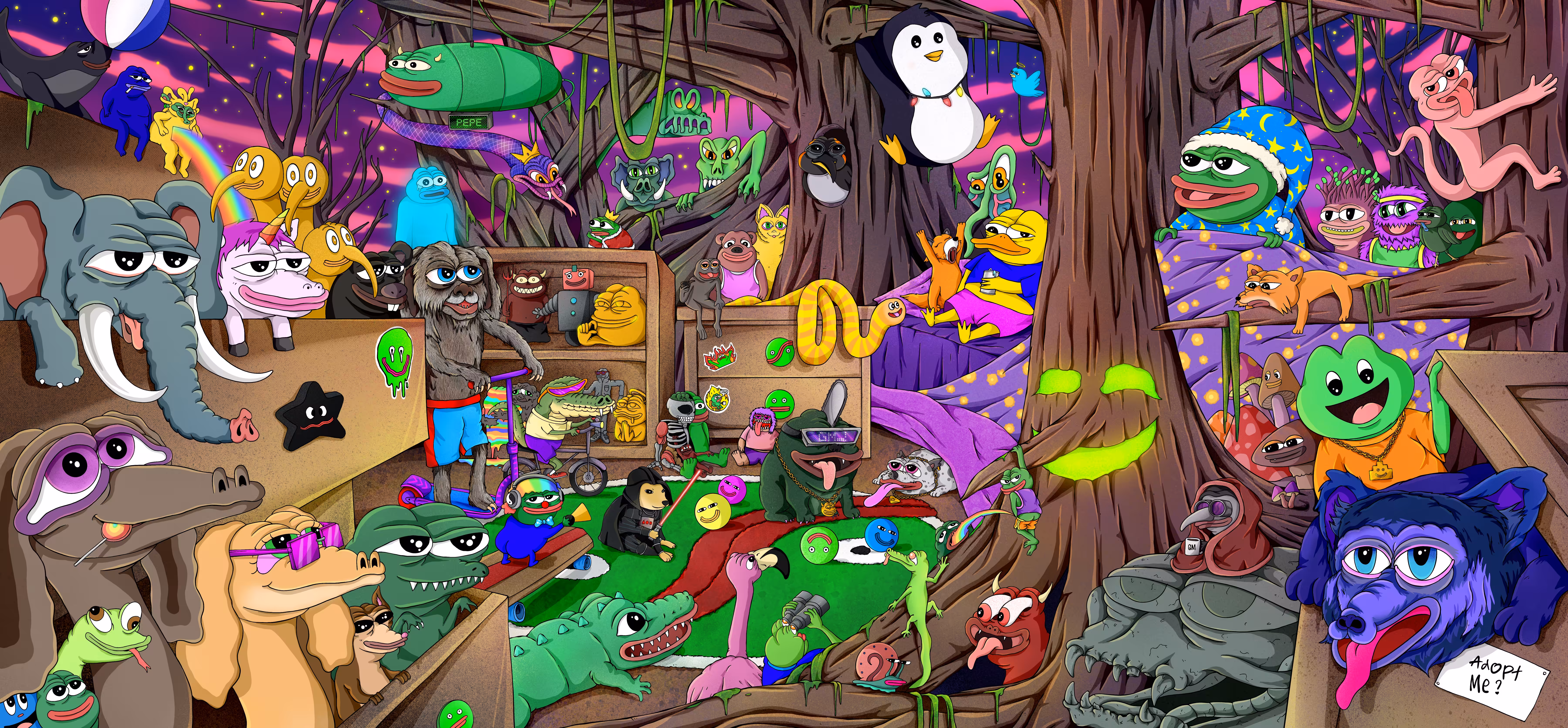 ME ROom is a JungLe !