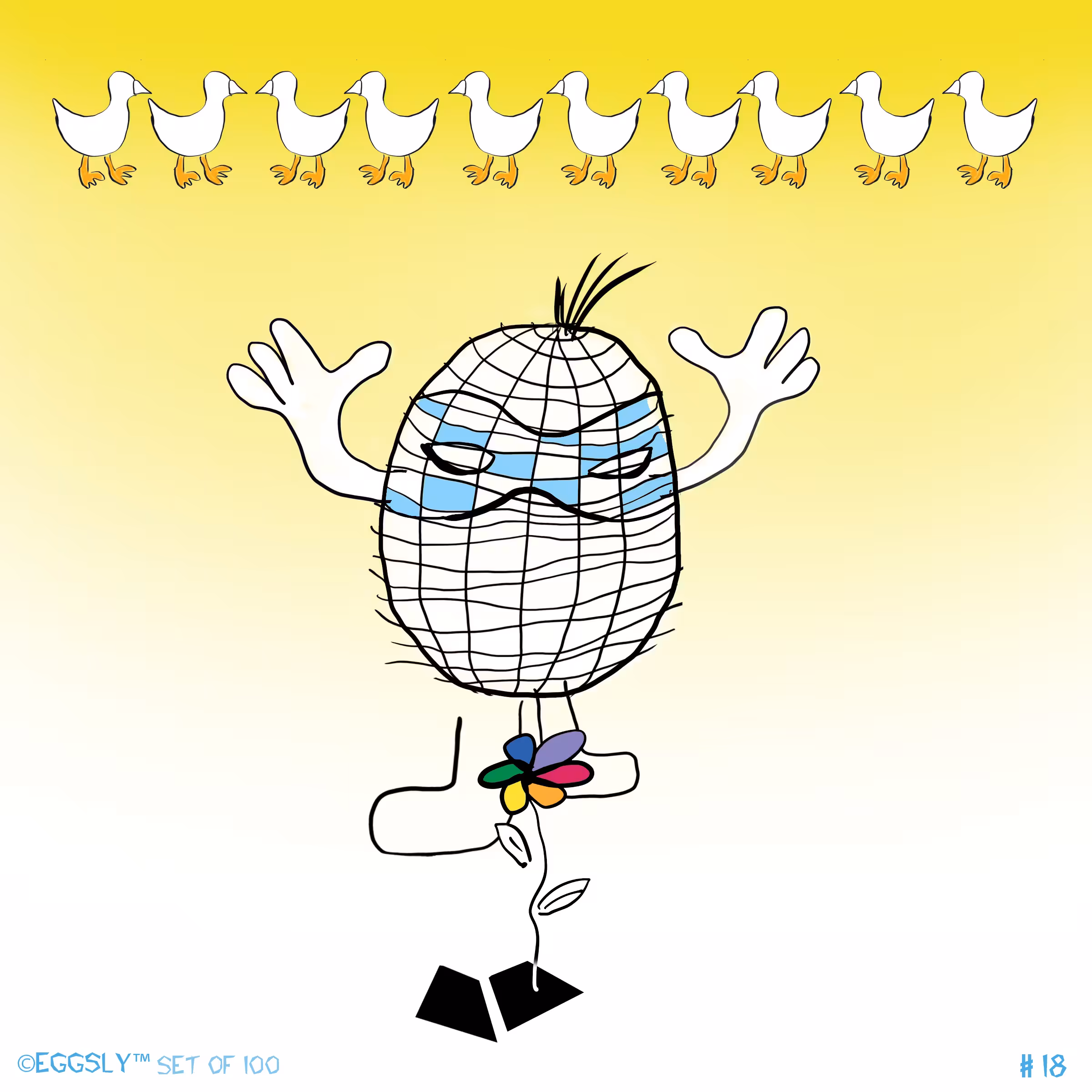 EGGsly™ One:   Set of 100: #18