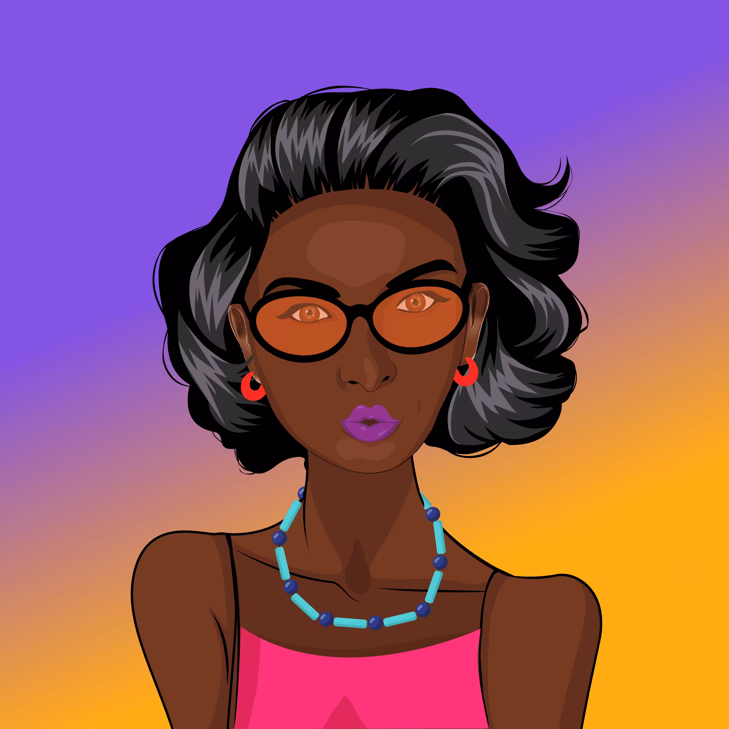 Cool Lady #844