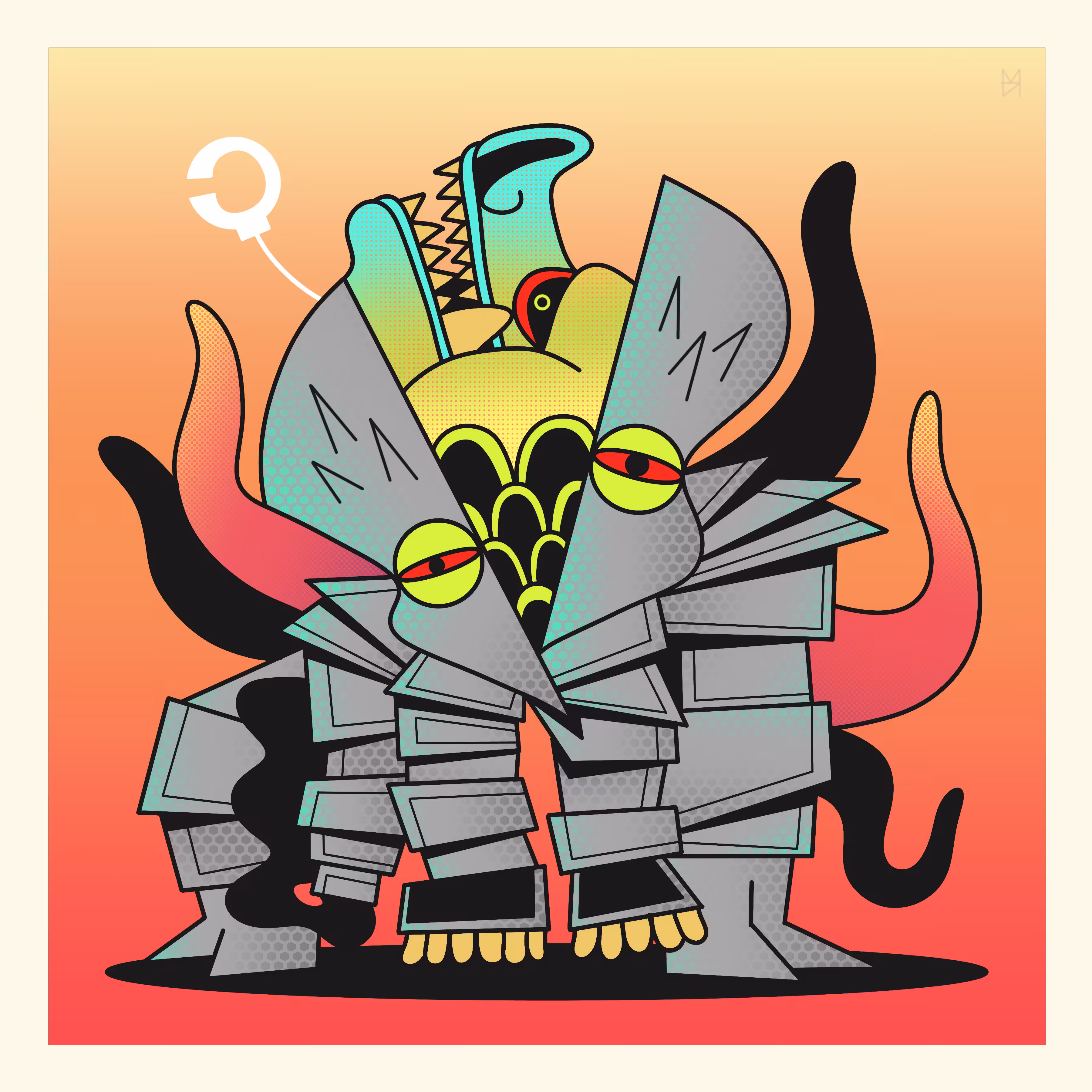 [032]