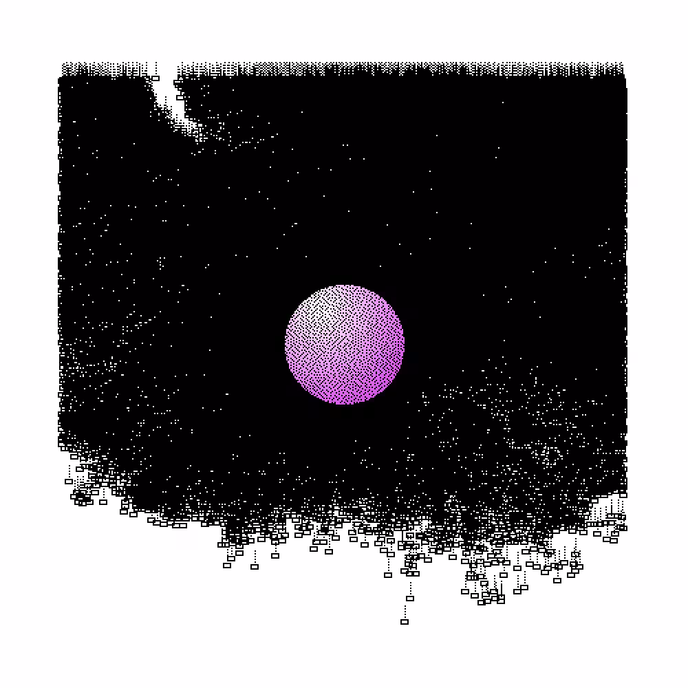 Falling tissue