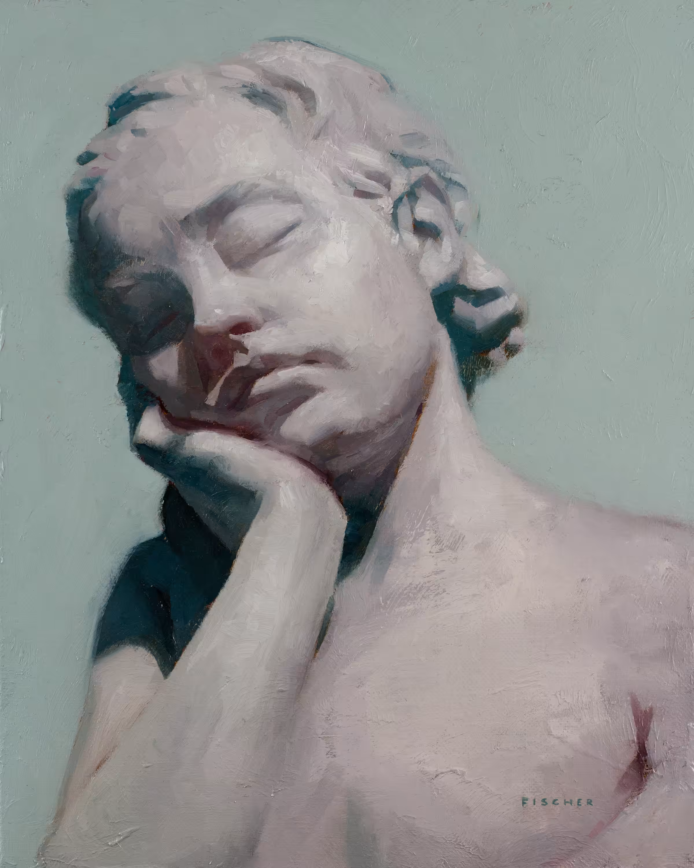 sleeping boy