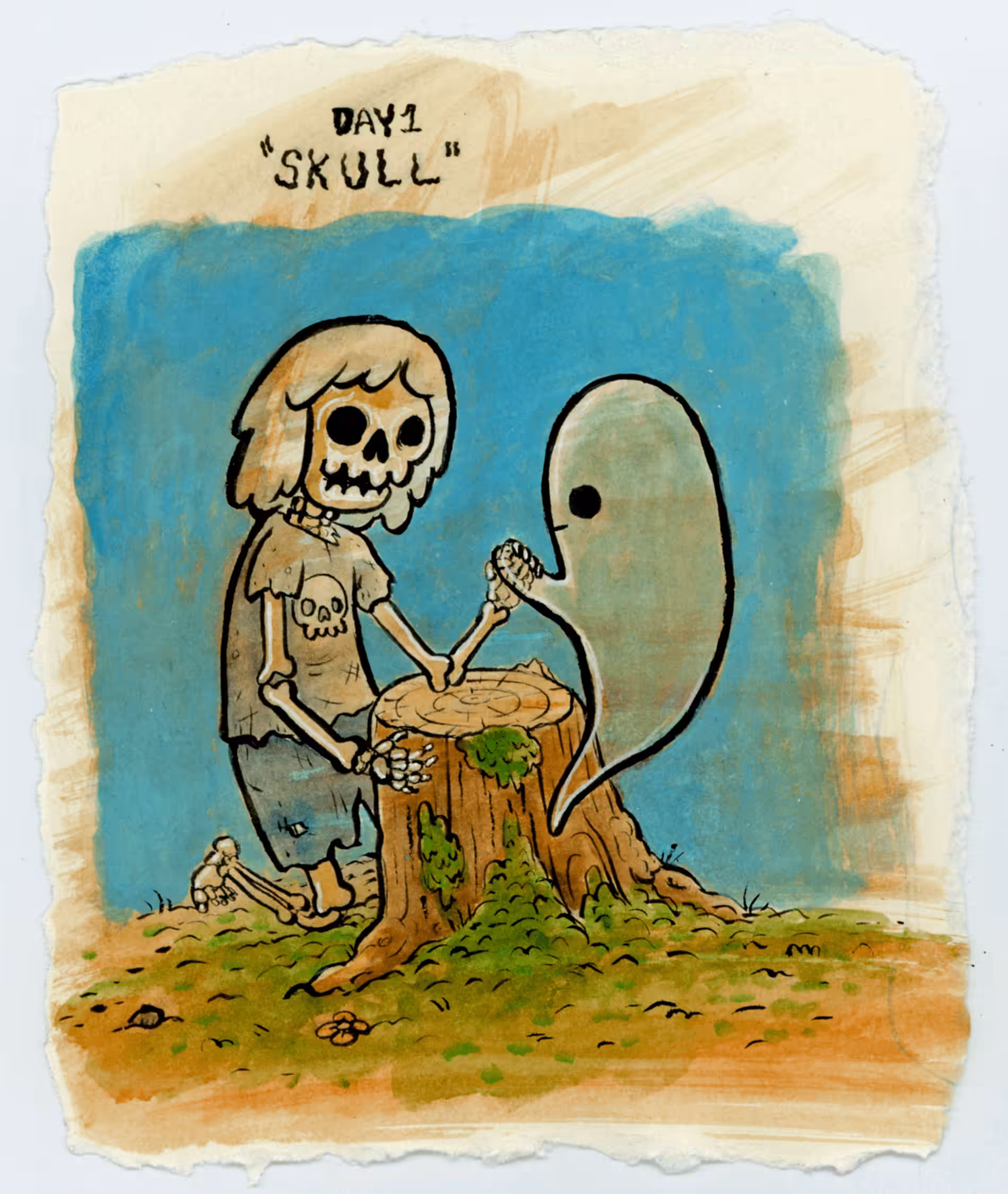 Day 1: Skull
