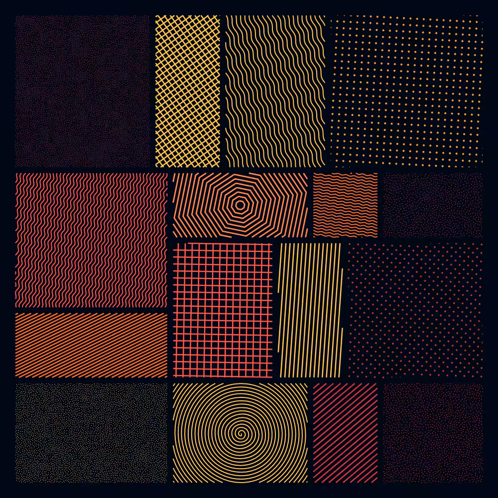 Pattern Grid  #59
