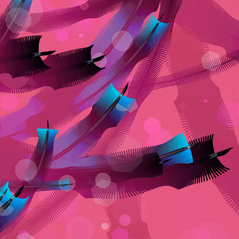 Painter's Flock by Ed Cavett #22