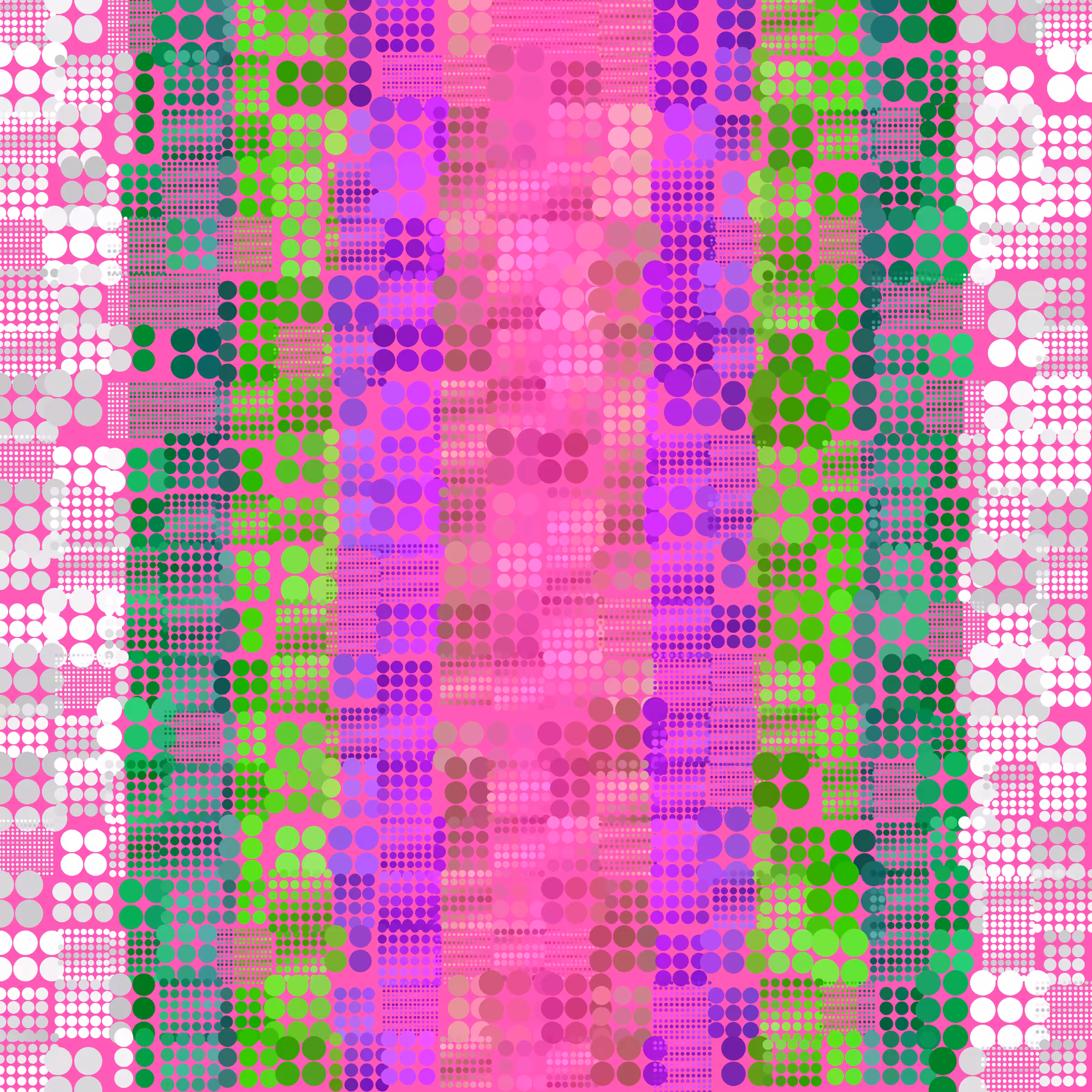 Dot Matrix Gradient Study #9