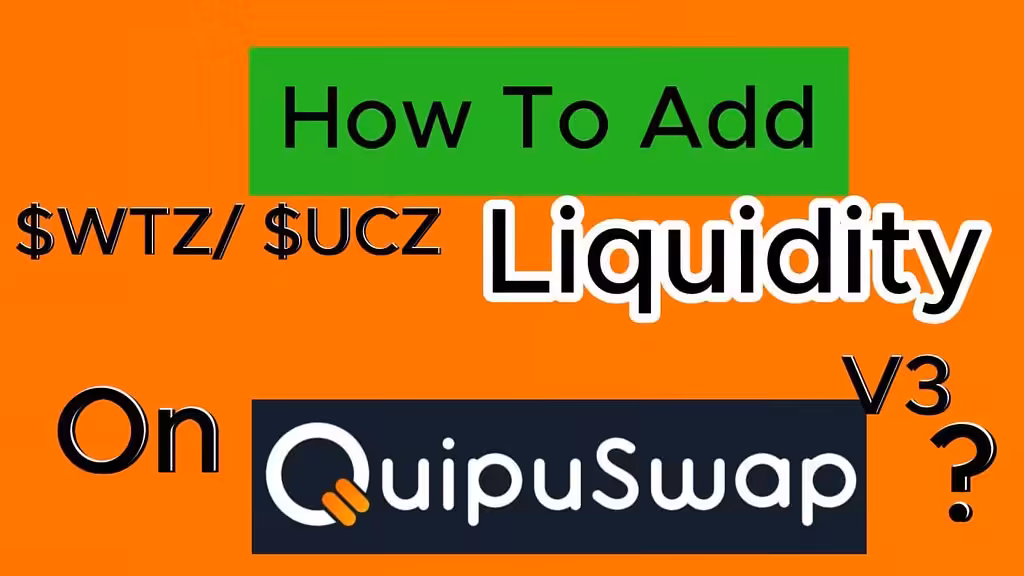 How to add $WTZ $UCZ Liquifity On quipuswap