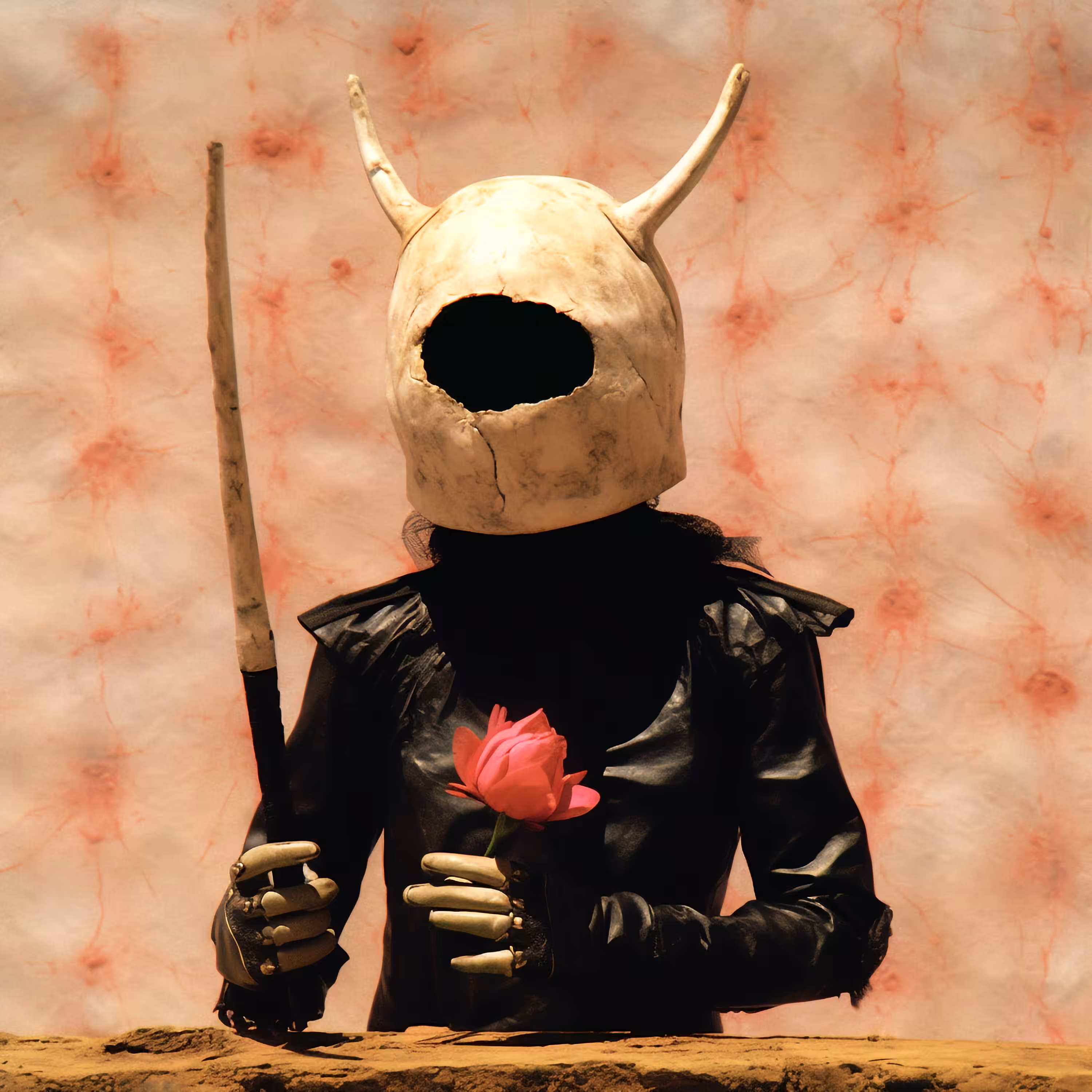 Peaceful Offering of a Peculiar Kind, the bunny has a heart