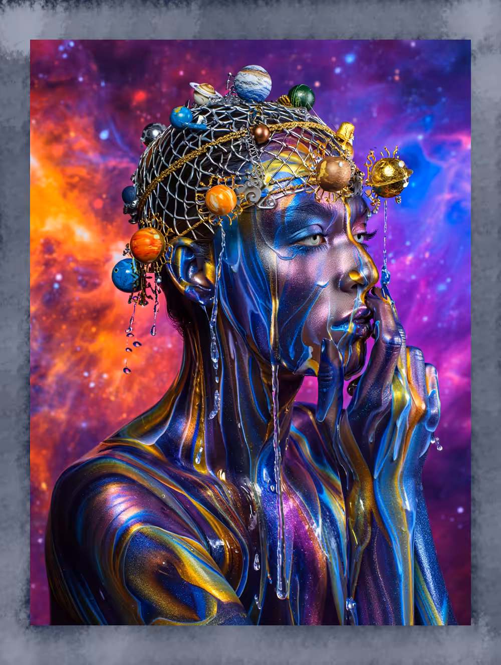 "Selene, The Liquid Starweaver"
