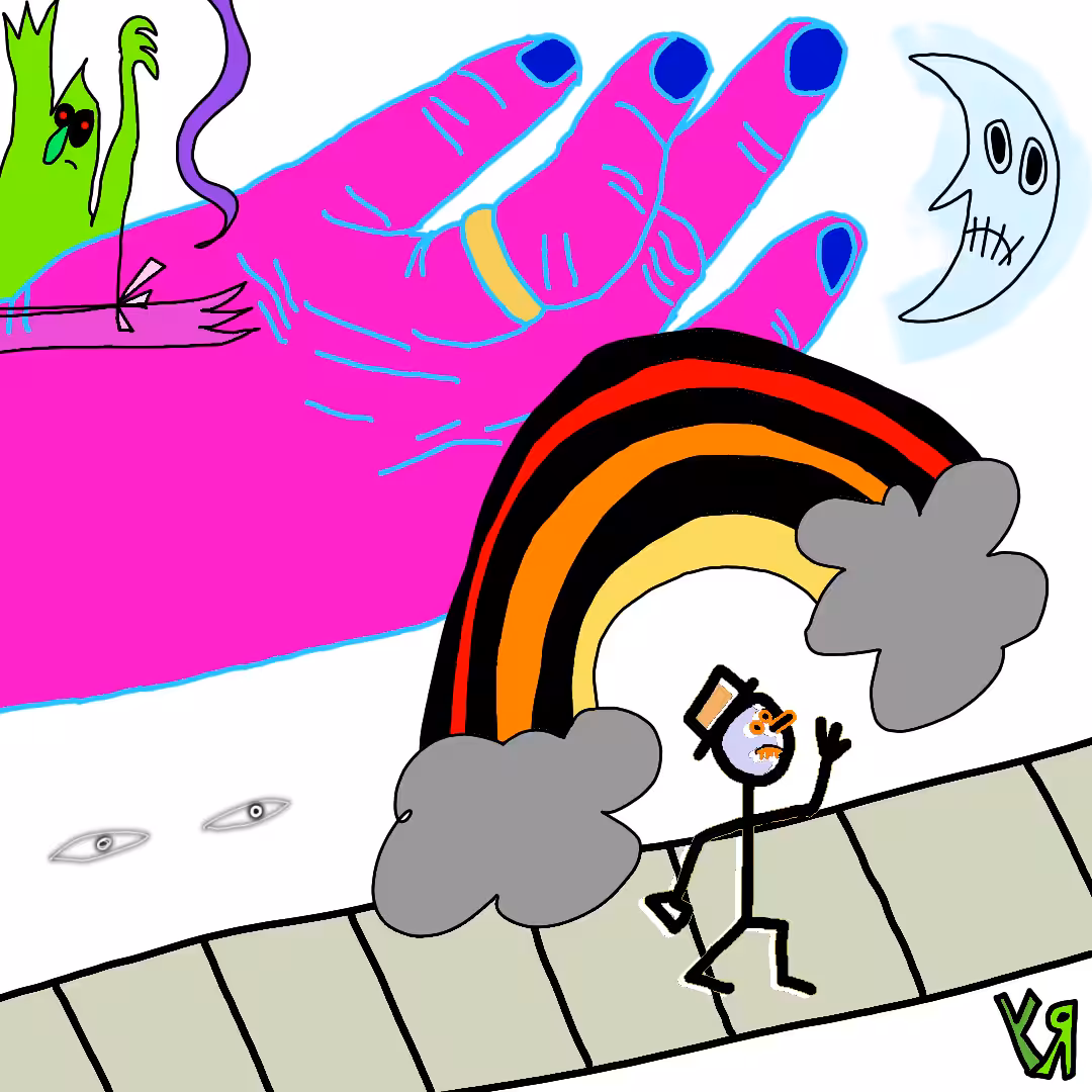 Post-Apocalypse ARTZ: "The Situation Shifts" by Richard F. Yates (Holy Fool)
