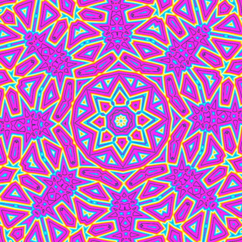 Psilocybin vision #3 - #fxhashturnsone #10