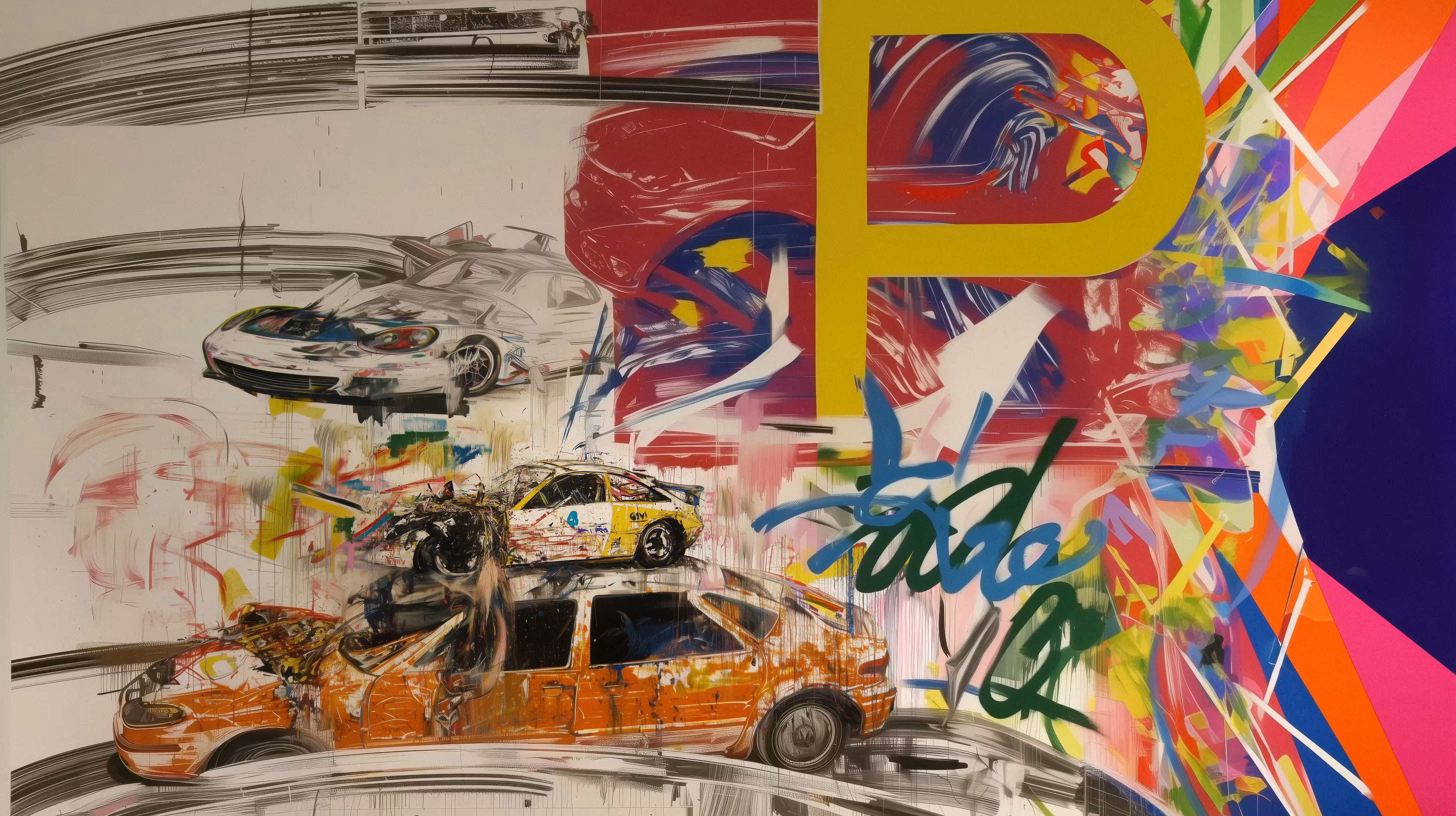Eclipse: robert rauschenberg and james rosenquist get high and crash