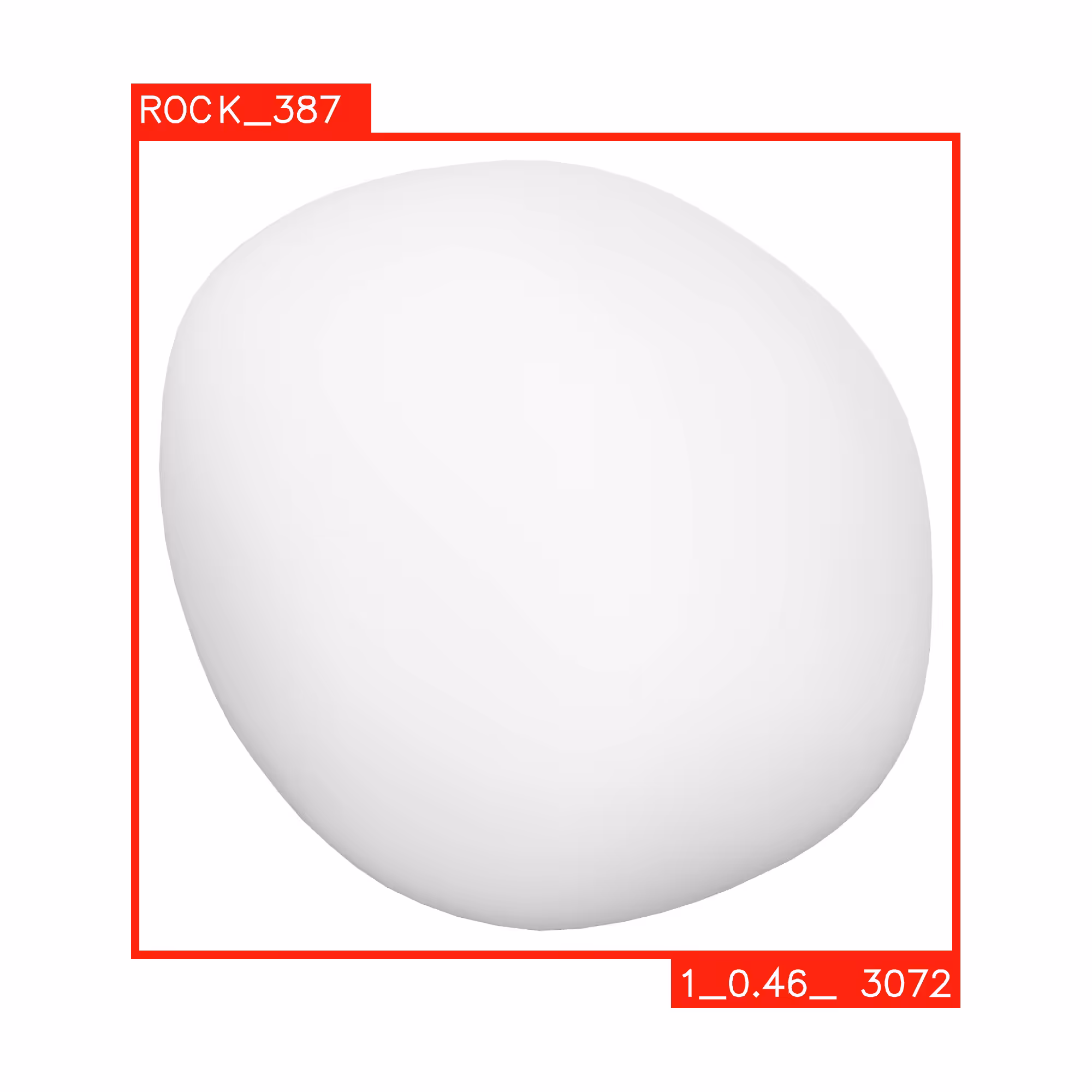 UNSHADED ROCKS: ROCK 387