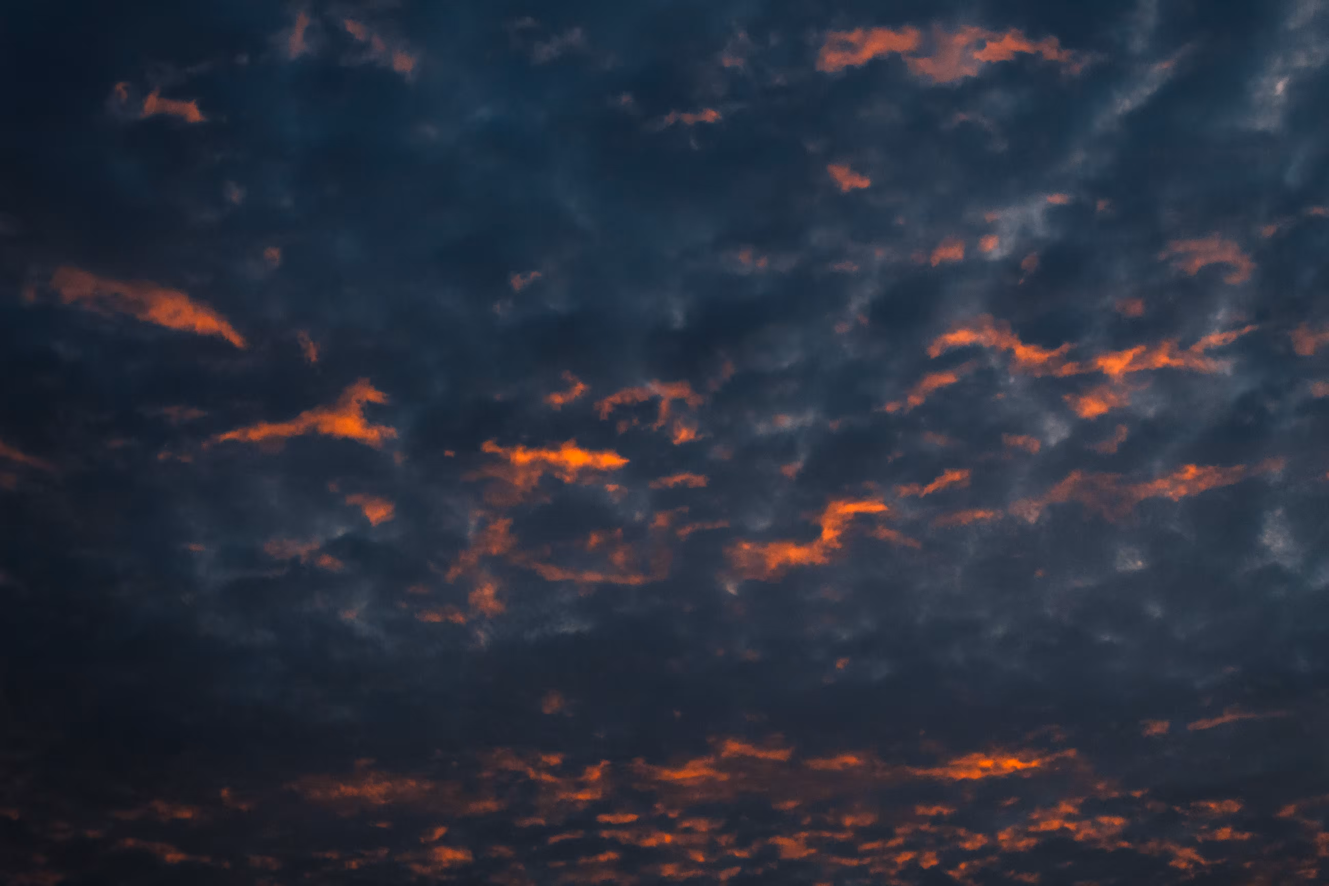 Under the burning sky