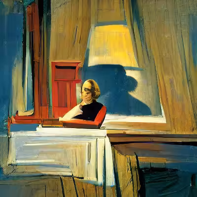 Portrait of Edward Hopper