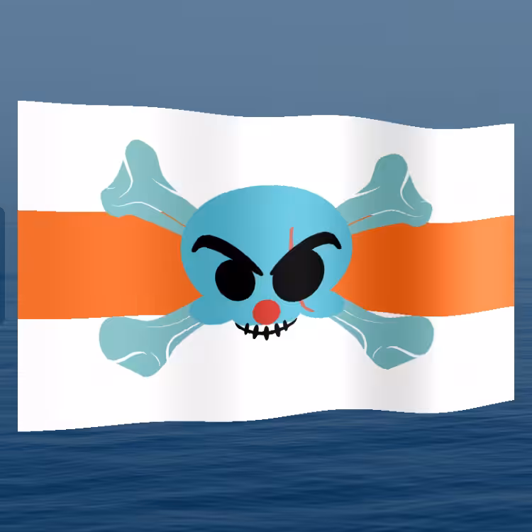 Jolly Roger Flag #173
