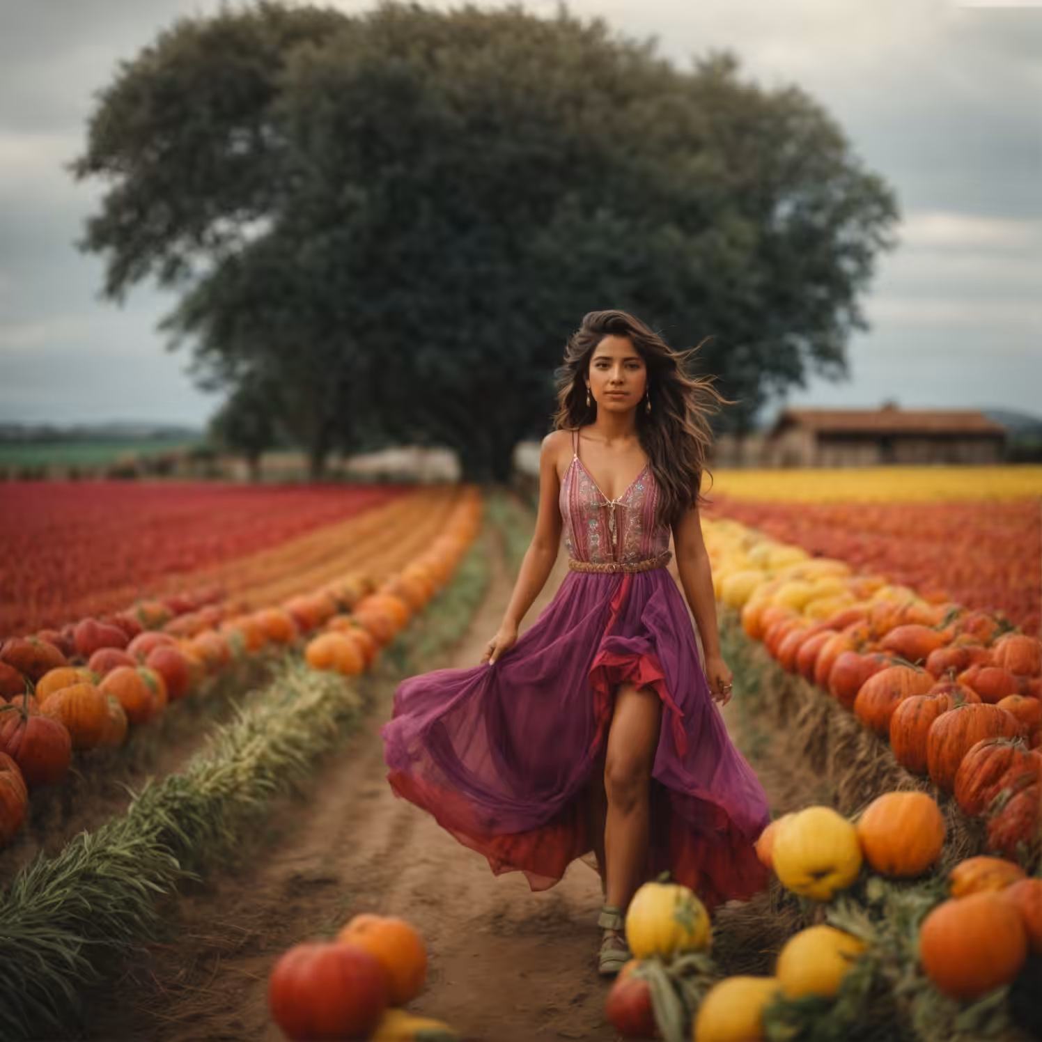 Gril and Farm