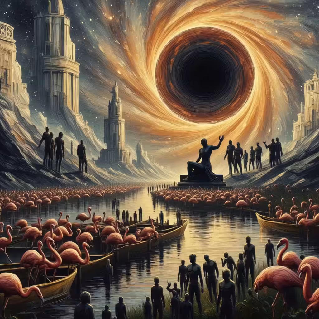 The Procession of the Pink Sun