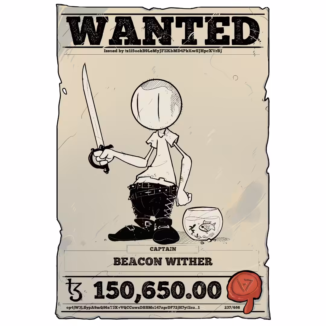 BEACON WITHER | TEZOS PIRATE 237/666