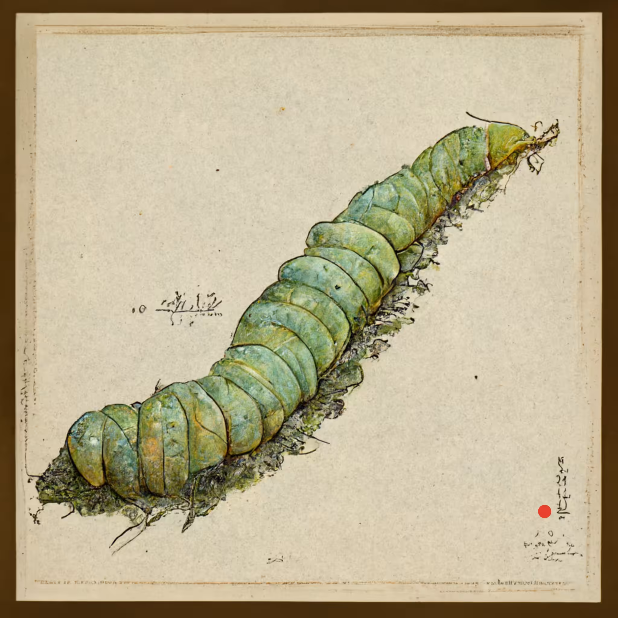 Silkworm Illustration U1