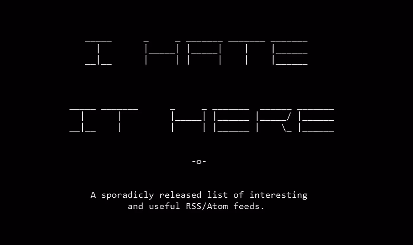I HATE IT HERE - 051