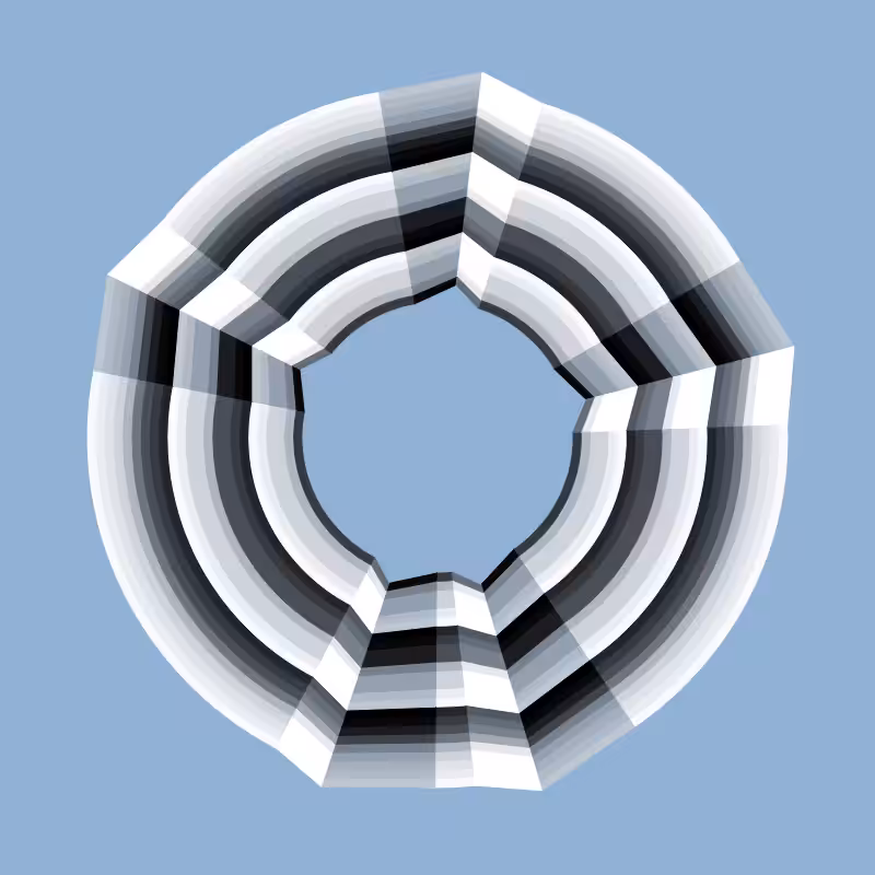 Folded Circle #1