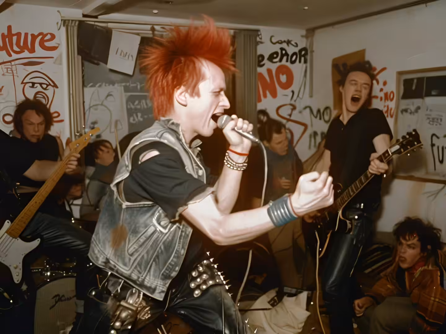 Visu_AI_Poetry - Parties I've Never Been To – Punk Rock Party