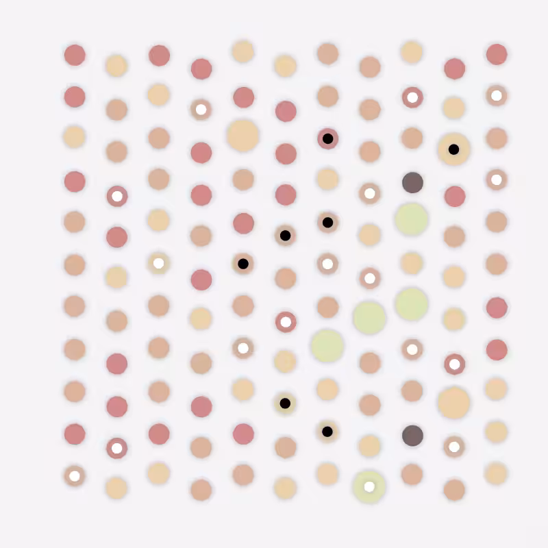 Circle Study with Color & Motion #3
