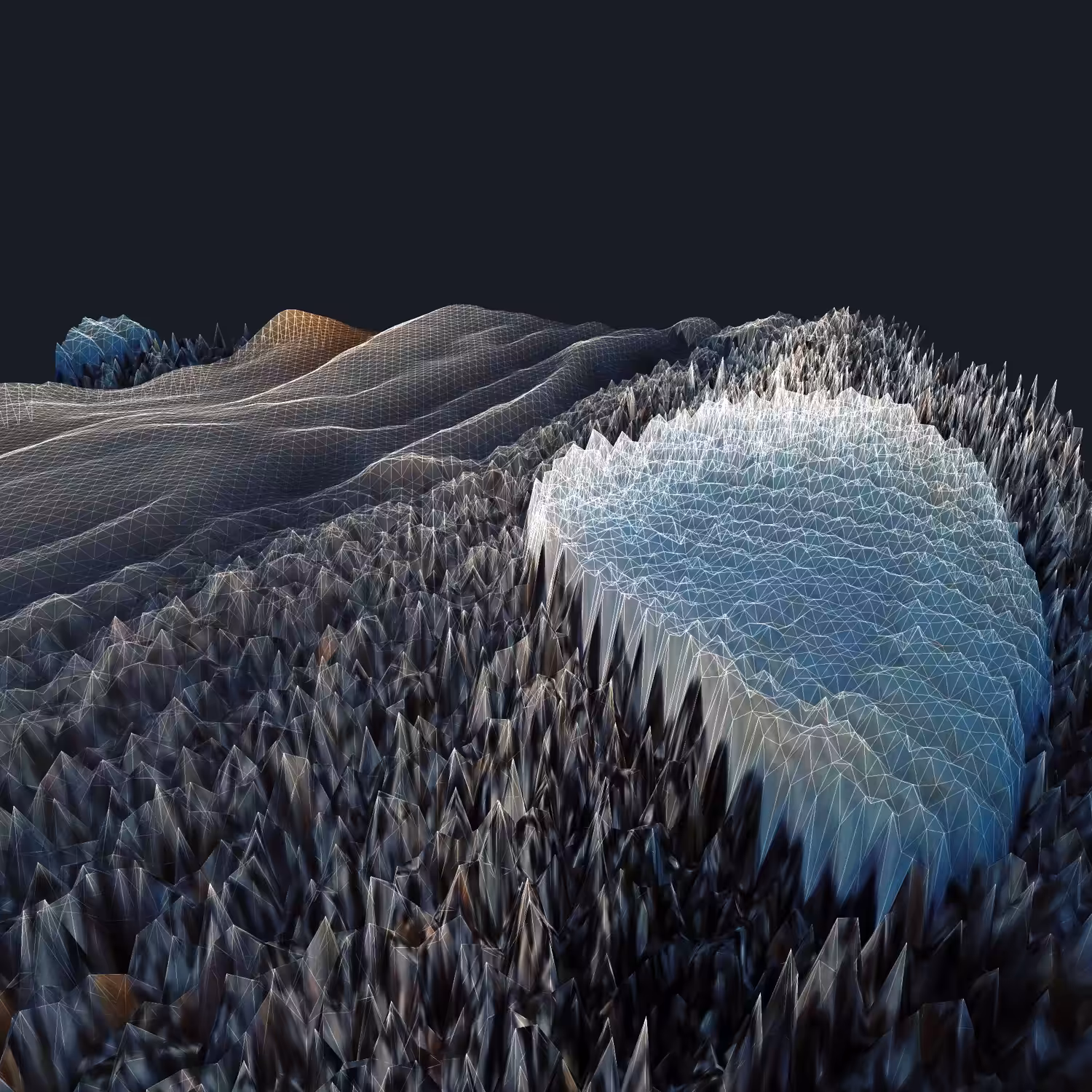 metasurface ice dome