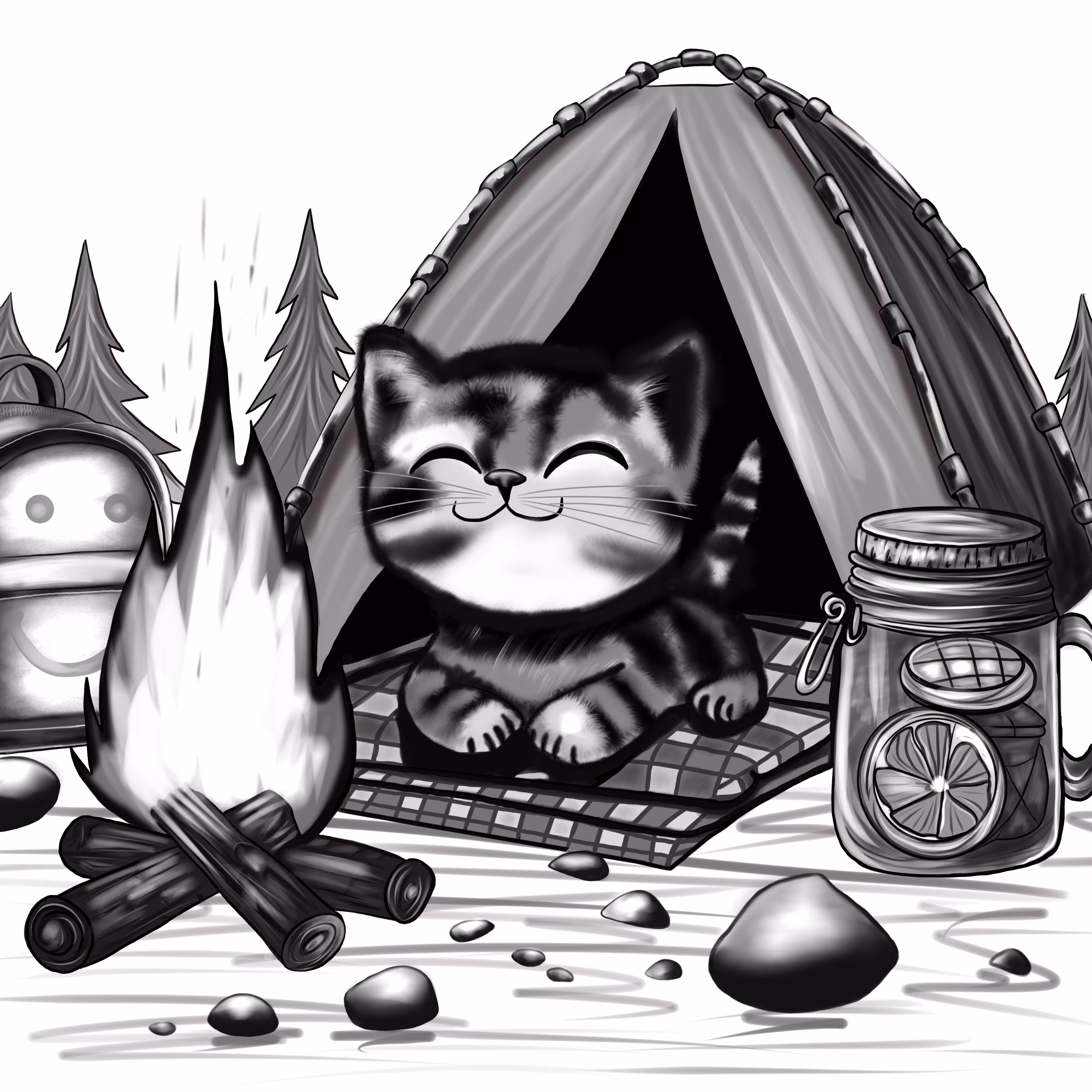 Inktober 2024: Trek