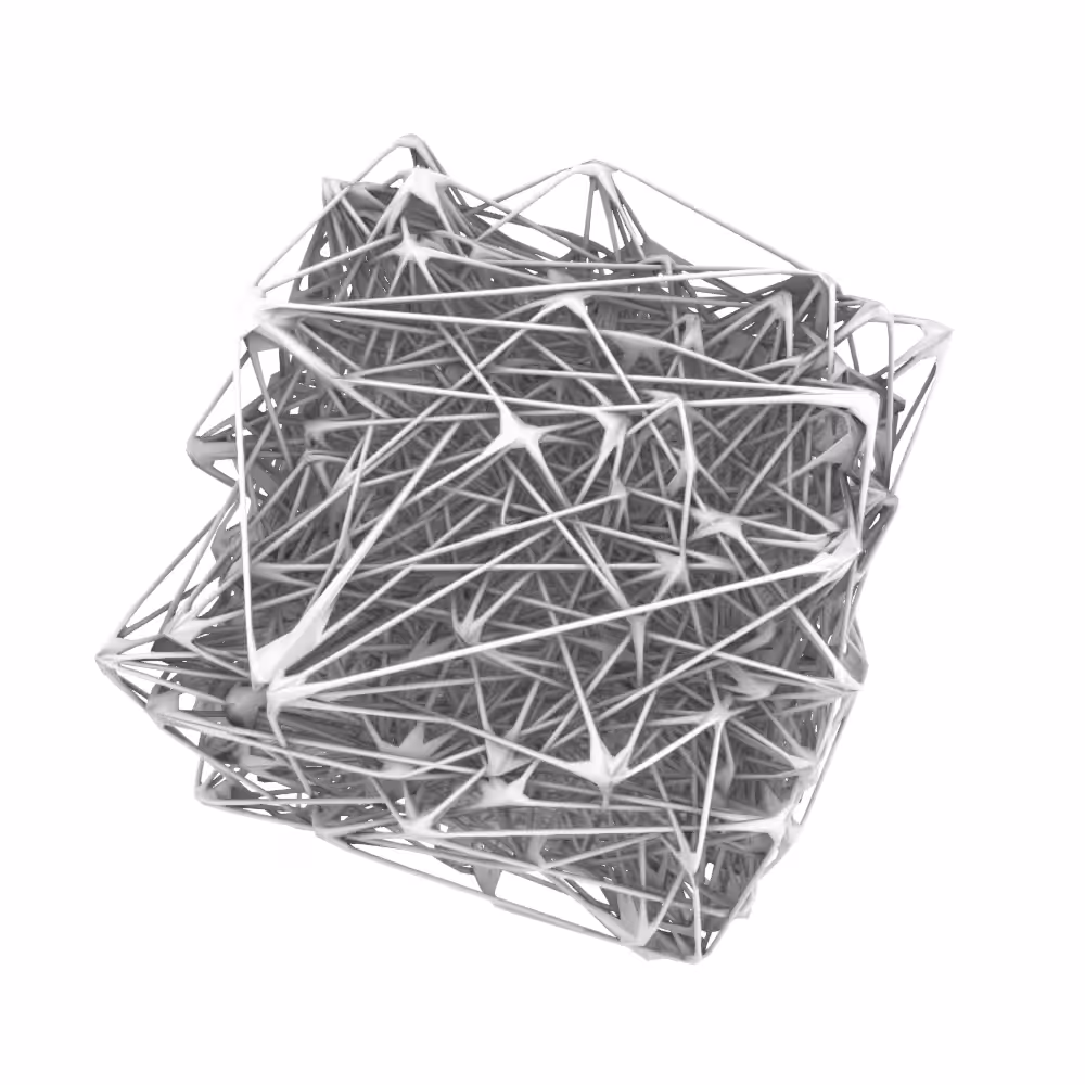 UNFOLDINGS - Hypercube 08